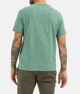 T-shirt Homme Coupe Ample Manches Courtes 100% Coton 3 Boutons sur le Devant Logo Personnalisé Hip Hop 230g – Nouvelle Collection 2025 – Meilleures Ventes - Product Image 4