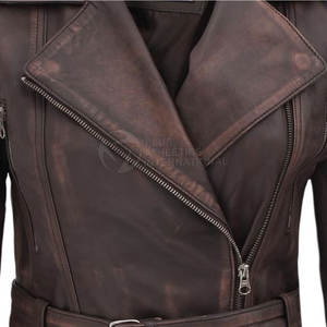 Chaqueta de Cuero para Mujer, Nueva Moda, 100% Cuero Genuino, Precio de Mayoreo, Hecha en Pakistán - Product Image 4