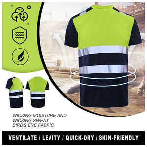 Vêtements réfléchissants de sécurité jaune haute visibilité avec logo personnalisé Vêtements de travail d'hiver haute visibilité pour hommes Sécurité réfléchissante réfléchissante - Product Image 3