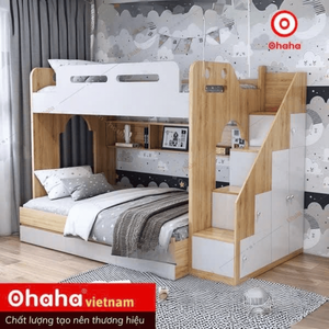 Ohaha Premium Modern Smart Bunk <b>Bed</b> - GTHD021 - Product Image 2