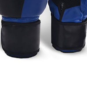 Guantes de boxeo acolchados de gel profesionales personalizados OEM para boxeo MMA Muay Thai guantes de entrenamiento con cordones hechos de cuero - Product Image 3