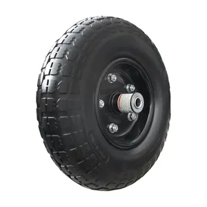 wheelbarrow pu wheel manufacturer Innovative Endurable Tire Wheels 13 Inch Pu Foam Wheel