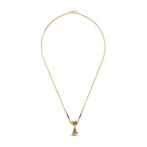 Kanchan Valli Traditioneller Goldener Mangalsutra - Kulturelles Sammlerstück Schmuckstück - Product Image 2