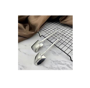 Cuillère pelle en acier inoxydable Cuillère à café Dessert Café Fruits Crème glacée Cuillères à thé Couverts Vente en gros Prix bas - Product Image 3