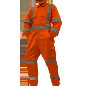 Quần áo chống cháy người đàn ông khai thác lửa bằng chứng chống cháy tổng thể yếm an toàn đồng phục phản quang bảo hộ lao động OEM phục vụ - Product Image 4