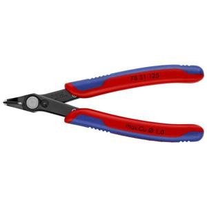 Tijeras Knipex Electronic Super Knips con mangos multicomponente pulidos, cabeza estrecha, de acero especial para herramientas, endurecidas por inmersión en aceite - Product Image 1