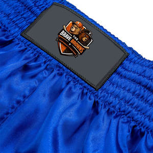 Pantalones Cortos de Muay Thai para Entrenamiento y Combate, Cómodos y de Ajuste Fácil para Gimnasio y Artes Marciales - Product Image 3