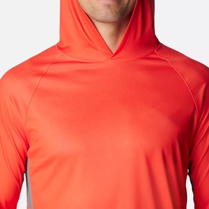 เสื้อมีฮู้ดแห้งเร็วสำหรับผู้ชายผู้หญิงเสื้อตกปลาผ้าคอตตอนไม้ไผ่ระบายอากาศได้ดีโลโก้ออกแบบได้ตามที่ต้องการ - Product Image 4