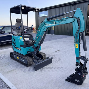 Mini-excavatrice sur chenilles hydraulique Sunward SWE18UF en bon état, à haut rendement énergétique, en vente à prix réduit - Product Image 4