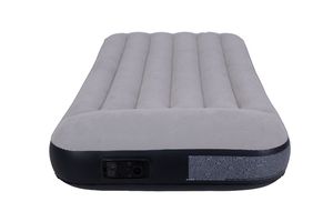 <span class=keywords><strong>Matelas</strong></span> Gonflable Simple Deluxe 2026 <span class=keywords><strong>avec</strong></span> Oreiller <span class=keywords><strong>Intégré</strong></span>, Tapis <span class=keywords><strong>de</strong></span> Camping en PVC Floqué, Pliable, Design Moderne pour Chambre et Utilisation en Plein Air - Product Image 2