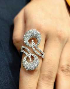 Free Size Finger <b>Rings</b> for Women And Girls Adjustable, Lightweight & Daily Wear Friendly Elegant Design with Comfortable Fit - Product Image 4