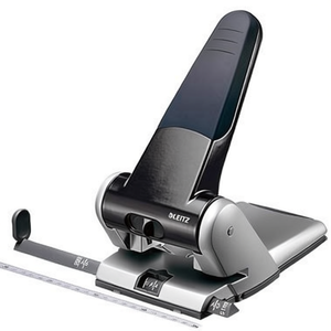 เครื่องเจาะกระดาษ Leitz ขนาด 8 ซม. สำหรับ 65 แผ่น สีดำ ทำจากอะลูมิเนียม รุ่น 80 G/m - Product Image 3