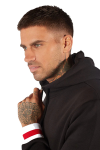 Hombres 100% Algodón Regular Fit Sudadera con capucha Tela de rizo de alta calidad Impresión en relieve personalizada Bordado intrincado Tamaño 6XL Invierno - Product Image 5