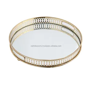 Plateau cadeau en bambou artisanal haut de gamme, moderne, imperméable, décoration intérieure de luxe par Zahid Exports - Product Image 1