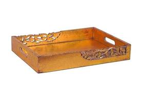 Bandeja de servicio de madera de estilo moderno personalizada al por mayor para vino, fruta, aperitivo, café personalizado Vassoio, aperitivo, Frutta, precio bajo - Product Image 6