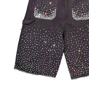 Pantalones Cortos de Lona para Hombre con Pedrería, Estilo Urbano, Personalizables, Material Duradero, Transpirable, Cómodos, Últimos Diseños, en Oferta - Product Image 6