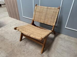 Silla de salón moderna hecha a mano con cojín, sillón de mimbre bohemio para sala de estar, balcón, jardín, patio y muebles de Resort - Product Image 4