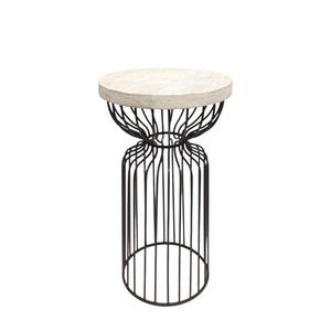 Hot Selling Handmade Metal Side <b>Table</b> <b>Round</b> Shape <b>Gold</b> Color for Home Living Room Decorative Furniture <b>Table</b> Customized - Product Image 5