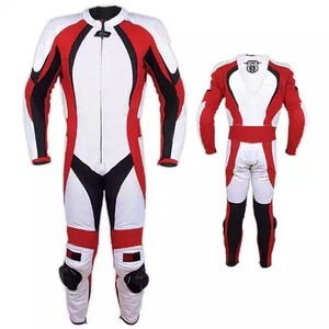 Combinaison de course en cuir respirante personnalisée pour moto, haut de gamme, coupe-vent, imperméable, vêtements de course automobile, imprimé - Product Image 6