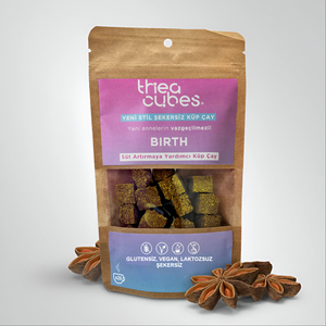 Cubes de thé aux herbes biologiques sans sucre, format cube unique, végétalien, naturel, sans caféine, sans gluten, formule stimulant le lait, prêt à boire - Product Image 1