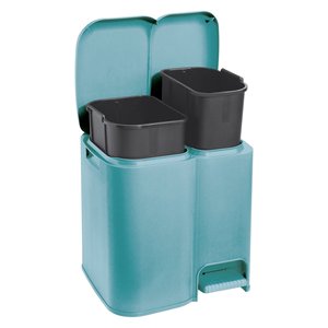 Poubelle de tri sélectif (39x32,5x41 cm) Patty 2 AURORA Bleu 810520570V - Product Image 1