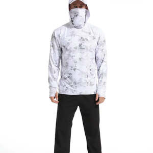 Ropa de Jersey de pesca para hombres y mujeres, sudaderas con capucha de pesca, camisa de manga larga de poliéster de secado rápido, rendimiento UPF 50 + - Product Image 2