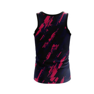 เสื้อกล้ามผ้าฝ้ายสำหรับผู้หญิง พิมพ์ลายตามสั่ง เสื้อกล้ามฟิตเนสคุณภาพสูง เสื้อกล้ามครอปแบบลำลองผ้าริบสำหรับสุภาพสตรี - Product Image 2