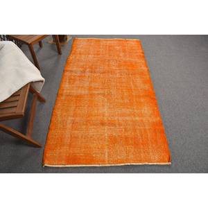 พรมตุรกีโบราณทันสมัยดีไซน์ส้ม3.4 x 6.2ft พื้นที่ขนาดใหญ่ลายคลาสสิคห้องโถงทรงสี่เหลี่ยมผืนผ้าวัสดุขนสัตว์น้ำยาง - Product Image 1