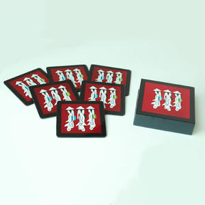 Accesorios para el hogar posavasos lacados de alto brillo superventas posavasos lacados hechos a mano para la venta - Product Image 4