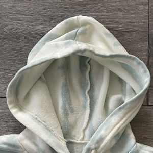 เสื้อสเวตเตอร์ผ้าฝ้ายมีฮู้ดสำหรับผู้ชายเสื้อมีฮู้ดผ้าเกล็ดปลามีซิปแบบกำหนดเองเสื้อมีฮู้ดผ้าเกล็ดปลา - Product Image 2