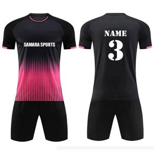 Nuevo uniforme de camiseta de fútbol personalizado con 100% poliéster ligero secado rápido transpirable OEM diseño de logotipo personalizado - Product Image 1
