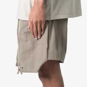 Venta caliente diseño personalizado 100% algodón serigrafía cordón corto Casual verano Camo Cargo Street Shorts para hombres - Product Image 6