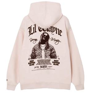 Sweat à capuche personnalisé avec logo imprimé pour homme, sweat à capuche de haute qualité Lil Wayne, sweat à capuche unisexe personnalisé imprimé - Product Image 5