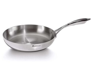 Poêle à frire en acier inoxydable plaqué argent de haute qualité Design élégant pour la maison et l'hôtel Cuisson Pot à vaisselle de qualité alimentaire - Product Image 4