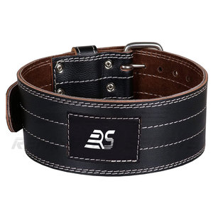 Top Selling New Style Weight Lifting Leather Belts Custom Logo Fitness Workout Gym <b>Back</b> <b>Support</b> Weightlifting Leather Belt - Product Image 2