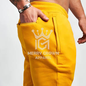 Gym Fitness Wear <b>Men's</b> <b>Fleece</b> Sweat <b>Shorts</b> Breathable Spring Summer Fashion Cotton Polyester Sweat Wicking <b>Short</b> Pants <b>Men</b> - Product Image 5