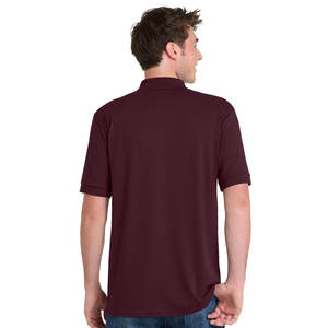 Camiseta Polo de Manga Corta de Poliéster con Logotipo Personalizado al por Mayor, Camiseta Polo de Trabajo para Hombre - Product Image 2