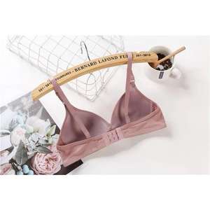 Clarkia rouge-Soutien-gorge rembourré sans armatures - Product Image 4