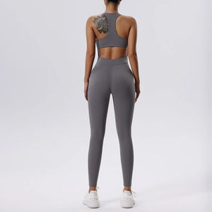 Conjuntos de pantalones cortos de yoga para mujer Sujetador deportivo para mujer Sujetador de fitness de yoga para gimnasio - Product Image 3