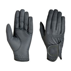 Nouveauté, vente chaude, gants d'équitation d'hiver, écologiques, sur mesure, en cuir/spandex, unisexe, sangle de poignet réglable - Product Image 1