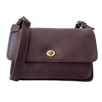 Tas Selempang Kulit Asli Berkualitas Tinggi Buatan Tangan dengan Tali yang Dapat Disesuaikan, Portabel, Cocok untuk Musim Dingin, Semi, dan Panas, dari Pemasok India