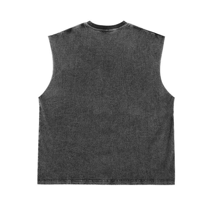 Strappy Back Dark Aesthetic Tank Top Casual Streetwear