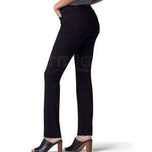 Pantalones Vaqueros Casuales Rectos, Ligeros y Transpirables, Hechos a Medida para Mujer, 100% Algodón, para Uso en Exteriores, de Secado Rápido - Product Image 2