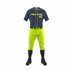 Ensemble d'uniformes de baseball de haute qualité, vêtements d'équipe de haute qualité, respirants et grandes tailles, personnalisables OEM, prix bas, haut d'uniforme - Product Image 2