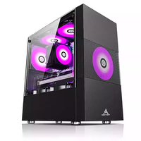 New High Performance OEM Gaming Desktop PC I7 Processor DDR4 8G RAM 512G SSD ATX Aluminum Case Pro Gamers Black/White