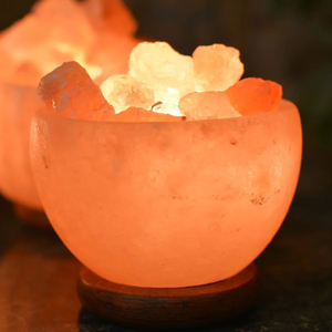 Nueva llegada de la lámpara de sal rosa del Himalaya Material de alta calidad Durable Premium Natural Craft Personalizable Home Wedding Decor - Product Image 3