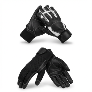 Guantes de Bateo de Béisbol con Logotipo Personalizado al por Mayor OEM, Cuero de Calidad, Agarre Duradero para Entrenamiento Deportivo al Aire Libre, Kit Profesional de Alta Gama - Product Image 4