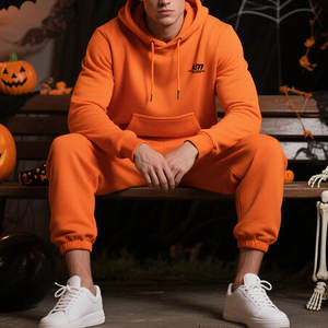 Prix de gros, survêtement pour homme de qualité supérieure, logo personnalisé, style pull, survêtement pour homme 100% coton - Product Image 4