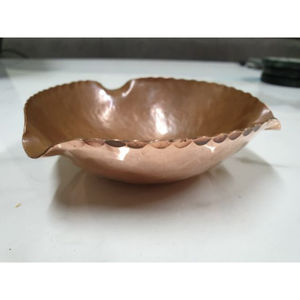 Cuenco martillado de cobre de calidad superior Cuenco grande de metal para postres y chocolate Proveedor directo Utensilios de cocina elegantes y duraderos - Product Image 6