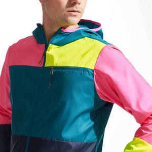 เสื้อแจ็คเก็ตกันลมกันน้ำแบบขายส่ง พร้อมลายพิมพ์ตามสั่งสำหรับใช้งานกลางแจ้ง-ปรับแต่งสีและขนาดได้ - Product Image 3